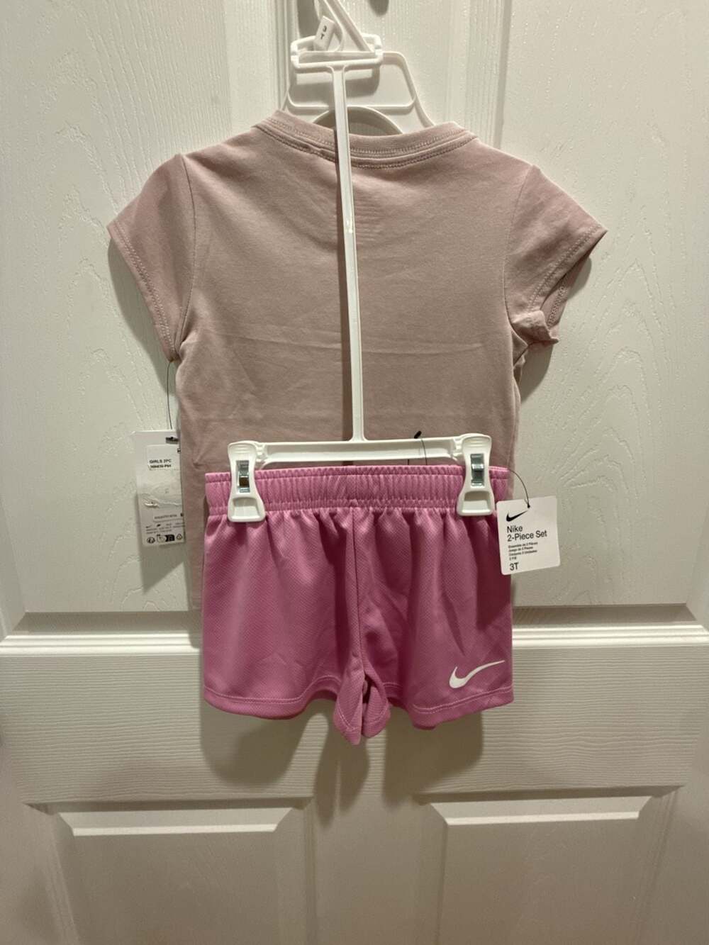Nike Toddler Girls Lace It Up 2-Piece T-Shirt and Shorts Set - Picture 4 of 4